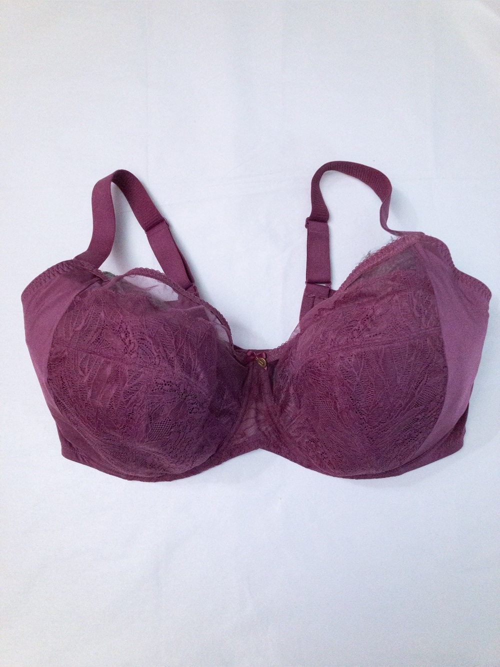 44K Understance Lace Underwire Bra in Raspberry Plum